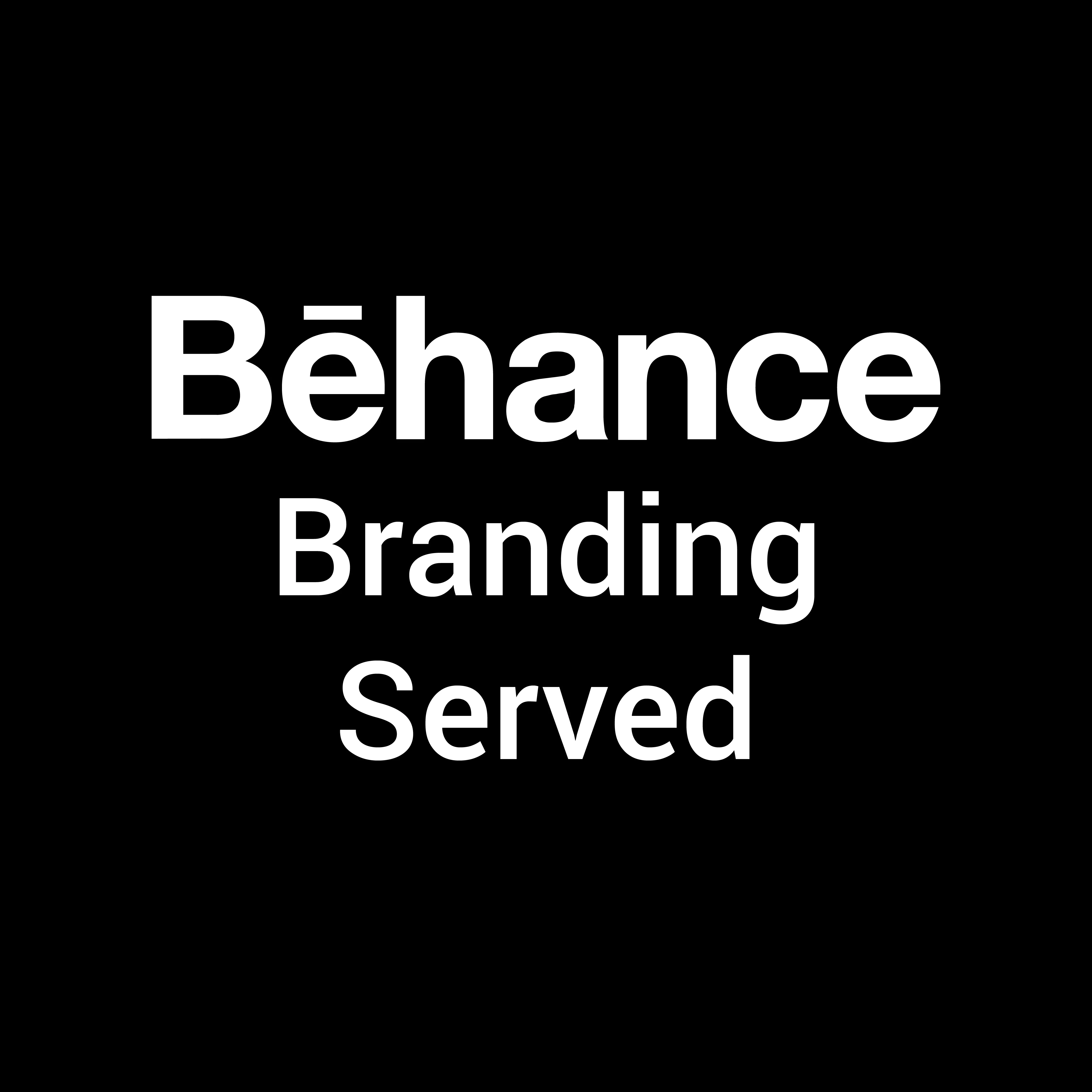 Behance Branding Served award badge